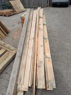 Planken 2 cm dik 10 cm breed  ruw 200 cm tot 235 cm lang, Tuin en Terras, Palen, Balken en Planken, Ophalen, Gebruikt, 180 tot 250 cm