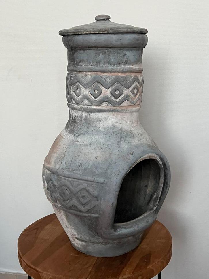 Kacheltje (FREE DELIVERY), Huis en Inrichting, Woonaccessoires | Vazen, Zo goed als nieuw, Wit, Minder dan 50 cm, Glas, Verzenden