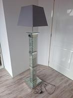 Elegante Staande Lamp, Huis en Inrichting, Lampen | Vloerlampen, Ophalen, Zo goed als nieuw, Glas, Modern