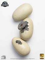 Jurassic World Set of 3 Statues 1/2 Hatching Indominus Rex, Ophalen of Verzenden, Nieuw, Film, Beeldje, Replica of Model