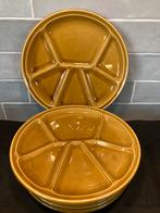 Vintage fonduebord Gien France (161025), Huis en Inrichting, Keuken | Servies, Ophalen of Verzenden, Zo goed als nieuw, Glas, Overige stijlen