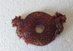 Chinees amulet  , 2 draken  ( nr 6, Verzenden