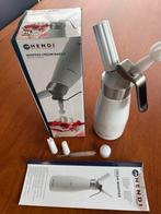 HENDI Slagroomspuit - Perfect Werkend, Ophalen of Verzenden, Gebruikt