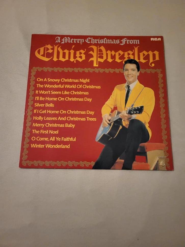 Elvis Presley – A Merry Christmas From Elvis Presley, Cd's en Dvd's, Vinyl | Rock, Gebruikt, 12 inch, Ophalen of Verzenden
