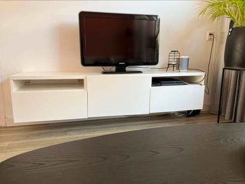 Besta tv meubel Ikea, Huis en Inrichting, Kasten | Televisiemeubels, Minder dan 100 cm, 150 tot 200 cm, 25 tot 50 cm, Ophalen