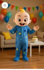 Cocomelon mascotte verhuur, Hobby en Vrije tijd, Ophalen of Verzenden, Zo goed als nieuw, Verjaardag