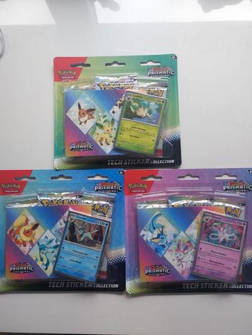 🔴 Prismatic Evolutions Tech Collection Blister 🔴 beschikbaar voor biedingen