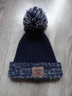 Leuke blauwe muts met witte accenten, Kinderen en Baby's, Kinderkleding | Mutsen, Sjaals en Handschoenen, 110 t/m 116, Ophalen of Verzenden