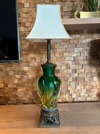 Vintage Lamp met bronzen accenten, Huis en Inrichting, Lampen | Tafellampen, Ophalen of Verzenden, Zo goed als nieuw, Minder dan 50 cm