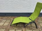 Gebruikte ligstoel - ideaal voor de tuin, Ophalen, Gebruikt, Textileen, Verstelbaar