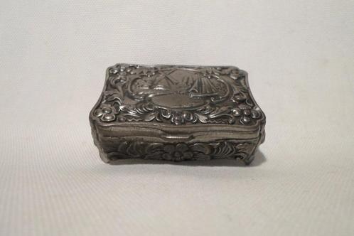 Gelria Snuif Doos Tin, Antiek en Kunst, Antiek | Tin, Ophalen of Verzenden