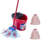 2 STUKS - Vileda Super Mocio 3 Action Schoonmaak dweilemmer, Huis en Inrichting, Schoonmaakartikelen, Ophalen of Verzenden, H