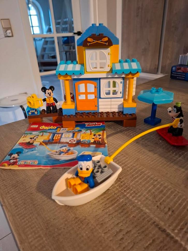 DUPLO 10827 Mickey and friends boothuis, Kinderen en Baby's, Speelgoed | Duplo en Lego, Zo goed als nieuw, Duplo, Complete set