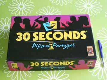30 seconds - Pijlsnel Partyspel (met ongebruikte inhoud)