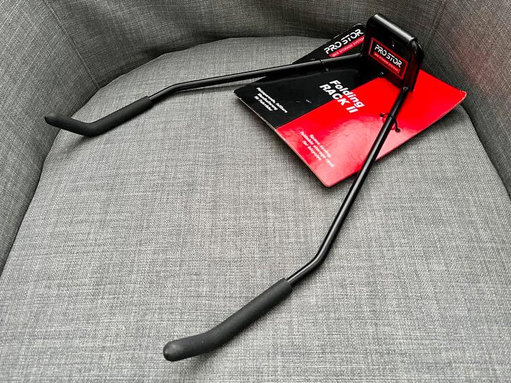 Pro stor Folding Rack II Muurfietshaak, Fietsen en Brommers, Fietsaccessoires | Fietsenrekken, Nieuw, Ophalen