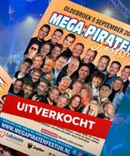 4  kaarten mega piraten festijn oldebroek 5 sept, Drie personen of meer