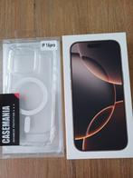 iPhone 16 Pro (goud) desert 128gb verzegeld met aankoopbon, Telecommunicatie, Mobiele telefoons | Apple iPhone, Ophalen, Nieuw