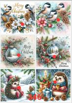 Knipvellen ,,KERST,,, Ophalen of Verzenden, Nieuw, Kerst, Knipvel