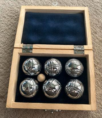 Mini Jeu de Boule in Kistje - Nieuw! beschikbaar voor biedingen