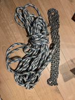 Ankerlijn en voorloop ketting, Ophalen