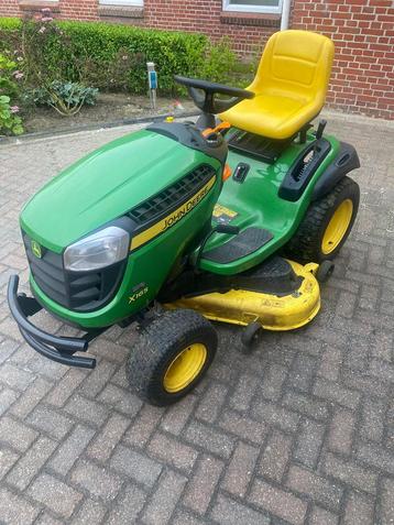John deere X125 zitmaaier te koop! 2 cilinder, 107 uur! beschikbaar voor biedingen