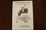Derbi Atlantis WVTA 2000 scooter parts list, Ophalen of Verzenden