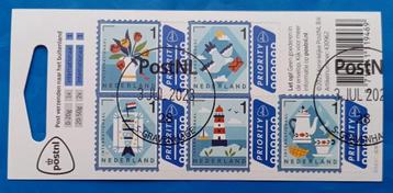Echt Hollands 5 x Internationaal 1 (gestempeld postzegelvel) beschikbaar voor biedingen