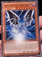 Yu-Gi-Oh! Malefic Blue Eyes White Dragon LDS2 1st !, Hobby en Vrije tijd, Verzamelkaartspellen | Yu-gi-Oh!, Verzenden, Zo goed als nieuw