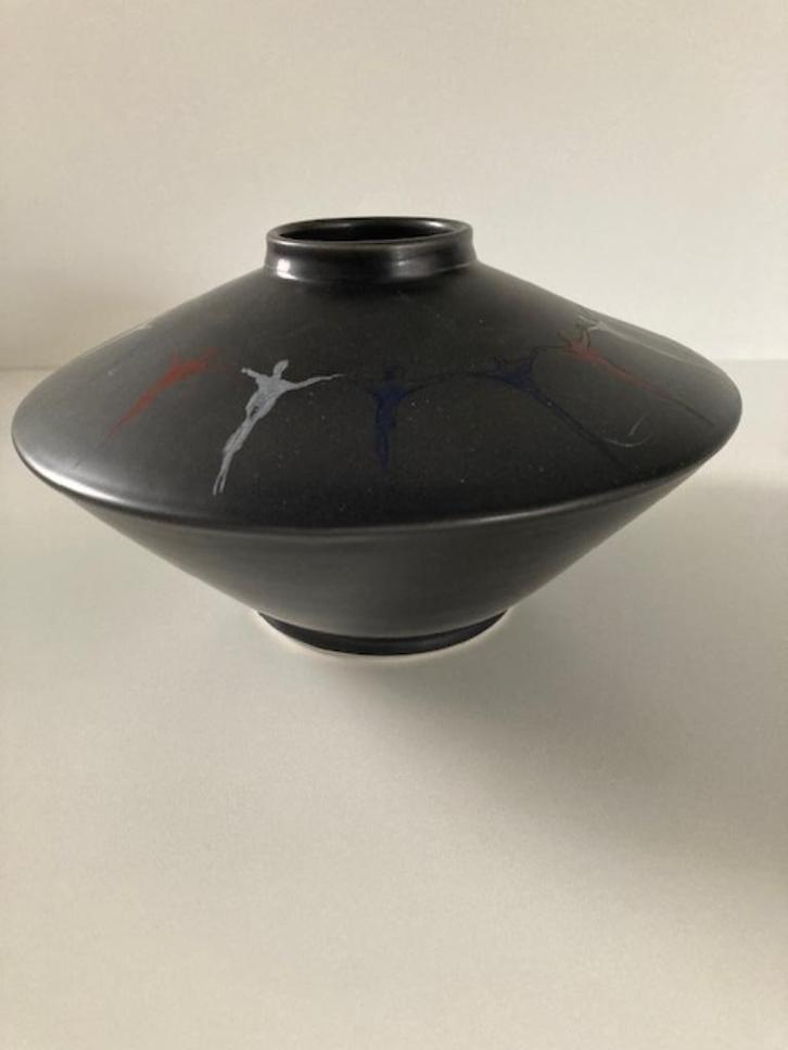 KUNSTENARES Corrie Ammerlaan-Niekerk APARTE  vaas gesign., Antiek en Kunst, Antiek | Keramiek en Aardewerk, Ophalen of Verzenden