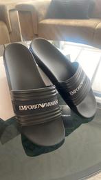 Armani heren slippers maat 42 / nieuw., Nieuw, Ophalen of Verzenden, Zwart