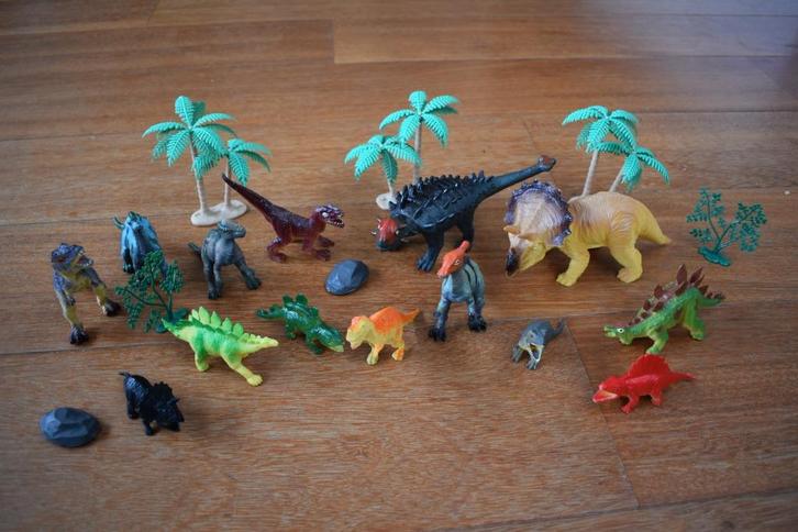 Dinosaurussen speelset, Kinderen en Baby's, Speelgoed | Overig, Zo goed als nieuw, Jongen of Meisje, Ophalen of Verzenden