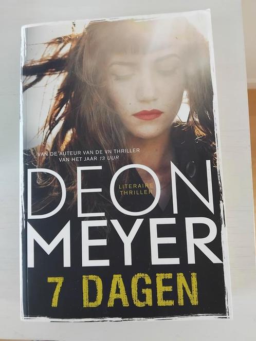 Deon Meyer - 7 dagen, Boeken, Thrillers, Zo goed als nieuw, Nederland, Ophalen of Verzenden