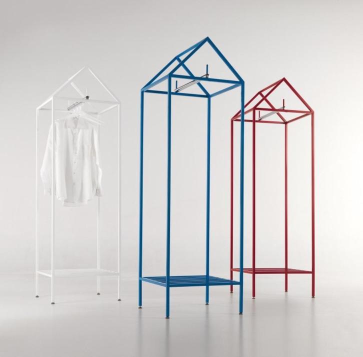 Design kledingrek, Huis en Inrichting, Kasten | Kledingkasten, Nieuw, 200 cm of meer, 50 tot 100 cm, 50 tot 75 cm, Metaal, Ophalen
