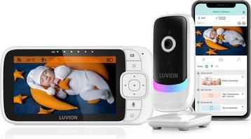Wit LUVION Essential Connect - Babyfoon met Camera én App beschikbaar voor biedingen