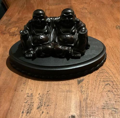 boeddha 2 dikbuik boedha vriendschap happy, Huis en Inrichting, Woonaccessoires | Boeddhabeelden, Nieuw, Ophalen of Verzenden