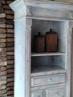 Buffetkast 77x45x177h, Huis en Inrichting, Ophalen, Gebruikt, Eikenhout, 50 tot 100 cm