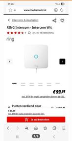 Ring Intercom - Intercom Wit (NieuwOngebruikt), Beweging, Draadloos, Nieuw, Ophalen of Verzenden