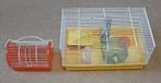 Knaagdierenkooi met attributen, Dieren en Toebehoren, Minder dan 60 cm, Kooi, Ophalen of Verzenden, Zo goed als nieuw