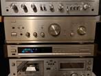 Denon versterker PMA-1055 en tuner TU-460 RG met hout., Ophalen of Verzenden, Gebruikt, Denon, Losse componenten