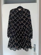 Josh V zwart bruine Rosetta v logo kerst jurk mt S, Zwart, Ophalen of Verzenden, Zo goed als nieuw, Knielengte