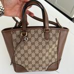 Gucci handtas origineel met aankoop nota, Sieraden, Tassen en Uiterlijk, Ophalen of Verzenden, Zo goed als nieuw, Bruin, Handtas