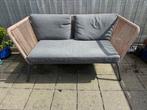 Tuinbank 2-zits Lounge (intratuin), Tuin en Terras, Tuinbanken, Ophalen, Gebruikt, Metaal
