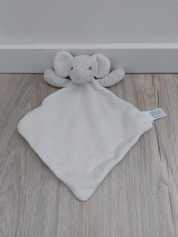 Knuffel knuffeldoekje bambam olifant grijs K9856 beschikbaar voor biedingen