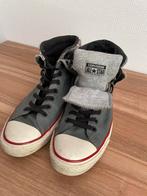 Converse All Stars Grijs Leer Maat 44, Ophalen of Verzenden, Gedragen, Grijs, Sneakers of Gympen