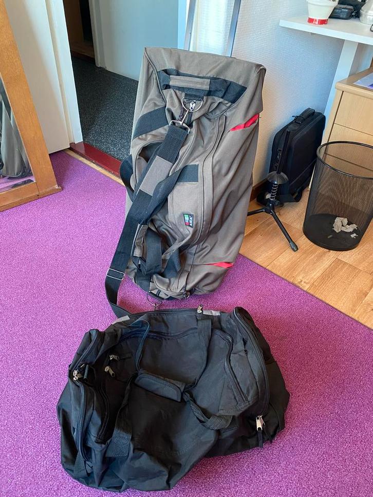 Trolleytas & Handbagage Tas, Sieraden, Tassen en Uiterlijk, Koffers, Gebruikt, Overige materialen, 50 tot 60 cm, 35 tot 45 cm