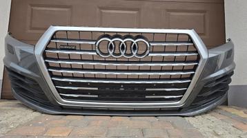 Voorbumper Audi Q7 4M0 S-LINE Origineel Bumper PDC KLS Zwart beschikbaar voor biedingen