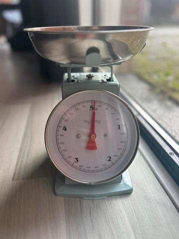 Retro Keukenweegschaal - 5kg beschikbaar voor biedingen