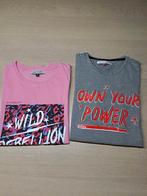 Meisjes Vingino shirt en Cars jeans t-shirt, maat 16/176, Ophalen of Verzenden, Zo goed als nieuw, Meisje, Shirt of Longsleeve