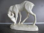 Etha Lempke Gouds plateel plazuid hert ree plastiek X7, Antiek en Kunst, Ophalen