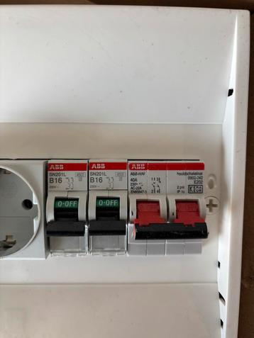 Hager Groepenkast met ABB Schakelaars pv verdeler ! beschikbaar voor biedingen